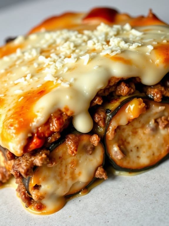 savory layered eggplant casserole