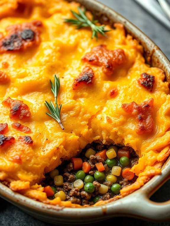savory sweet potato pie