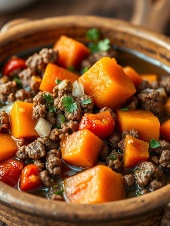 simple ground beef stews