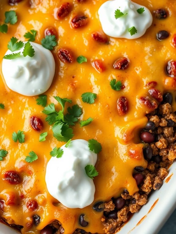 beef and bean casserole
