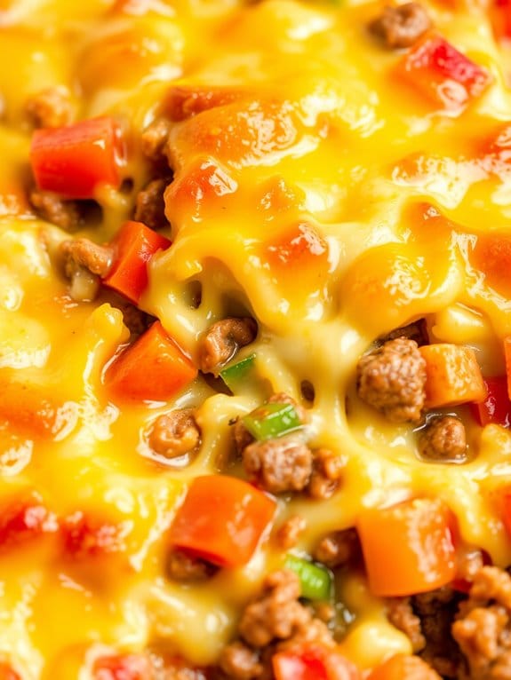 cheesy beef casserole recipe