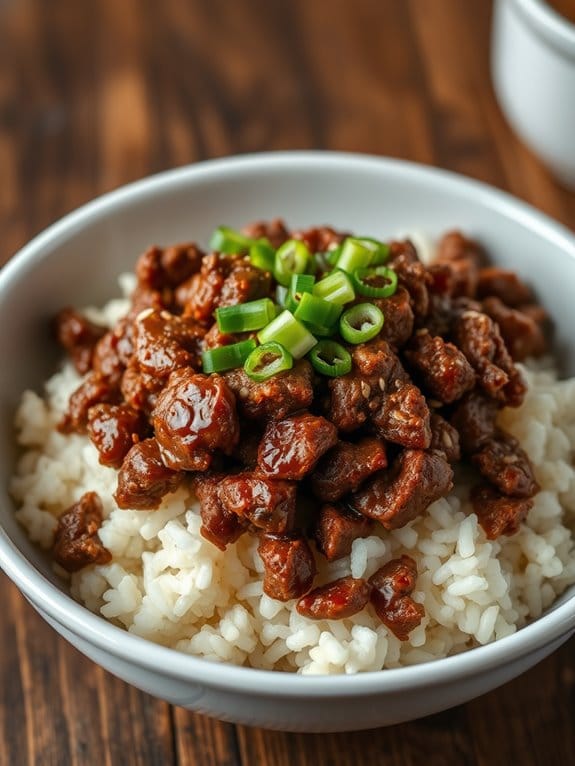 flavorful korean beef dish