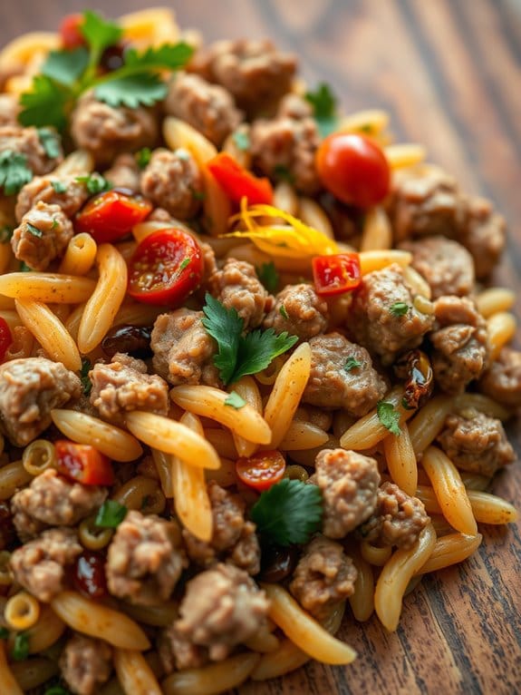 ground pork and orzo recipes