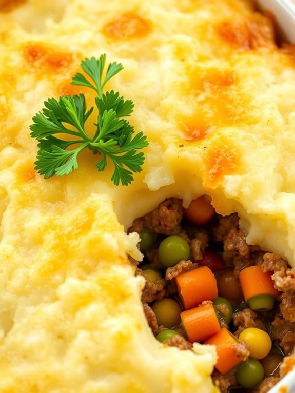 ground pork shepherd s pie