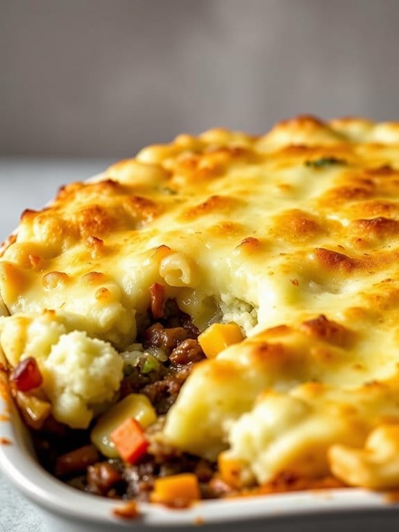 hearty beef pie dish