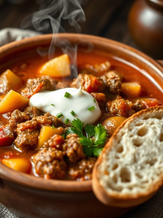hearty hungarian beef stew