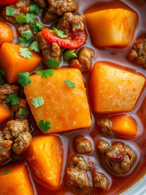 hearty spicy pork stew