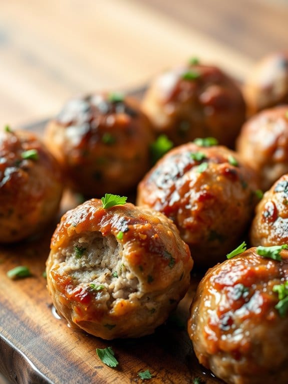 low carb pork meatballs recipe