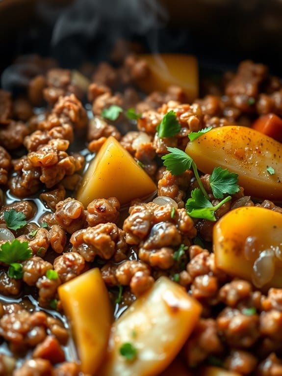 pork and apple casserole