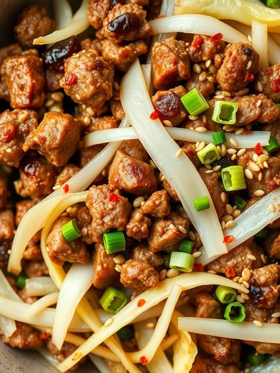 pork and cabbage dish