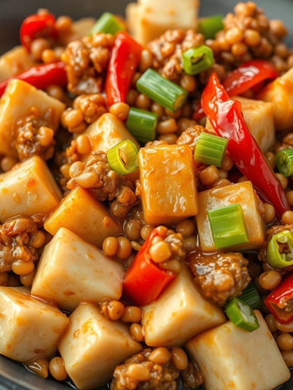 pork and tofu stir fry