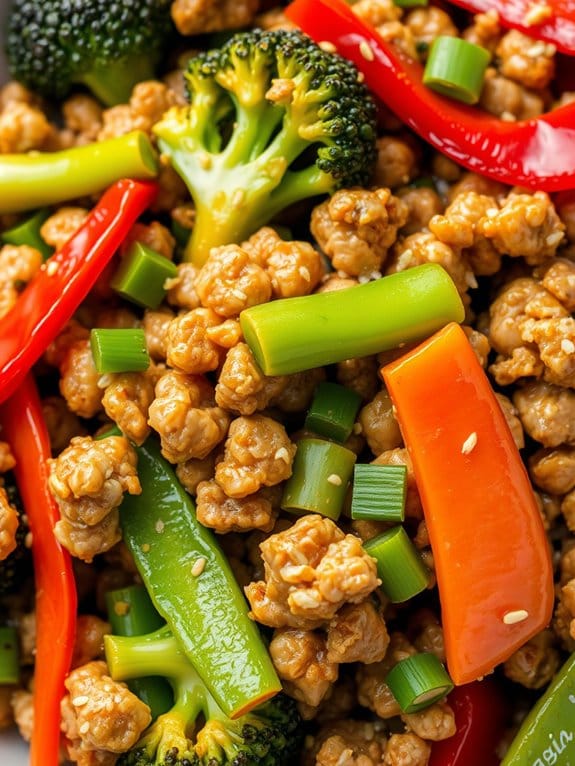 pork and vegetable dish