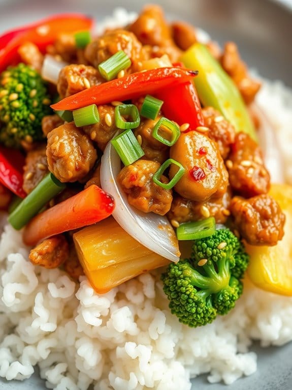 pork stir fried with spice