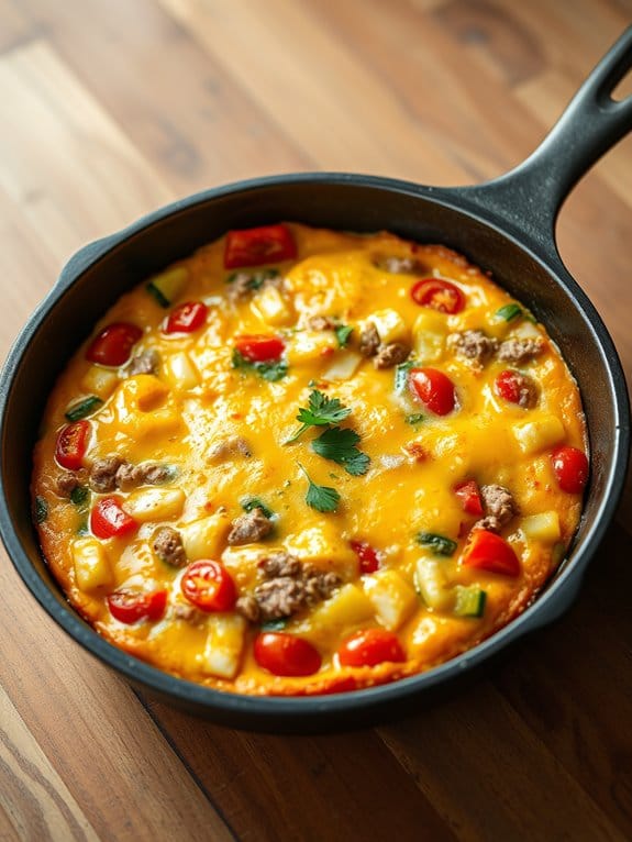 pork vegetable egg dish