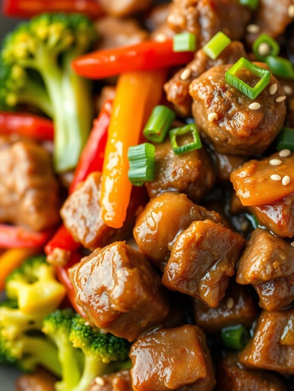 sausage and vegetable stir fry