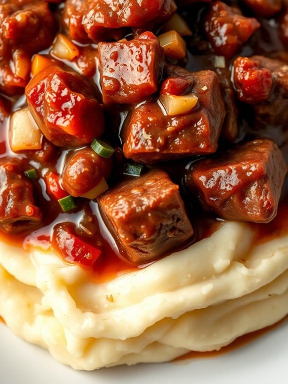 savory beef stew dish