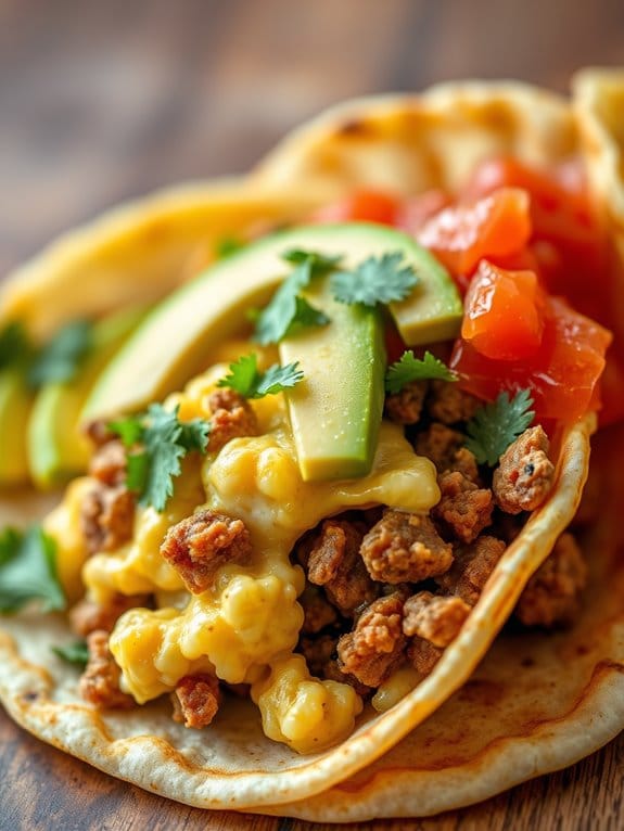 savory breakfast taco recipe