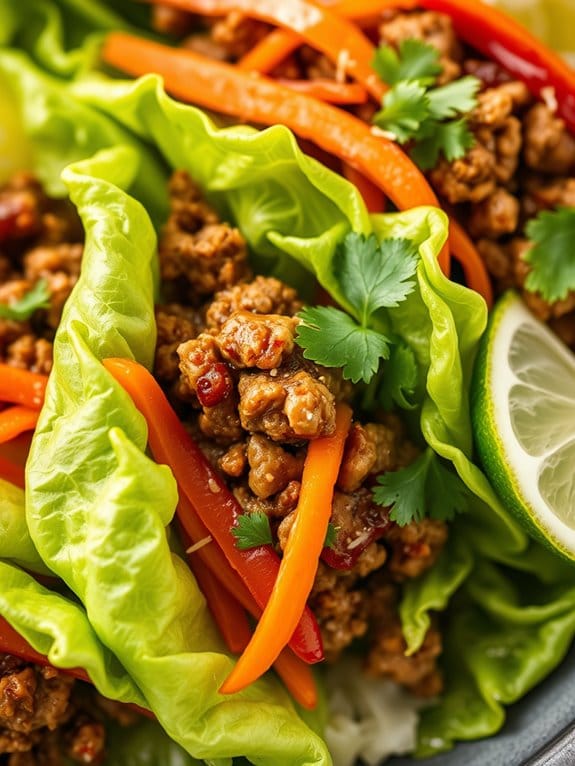 savory ground pork tacos
