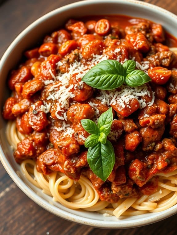 savory italian meat sauce
