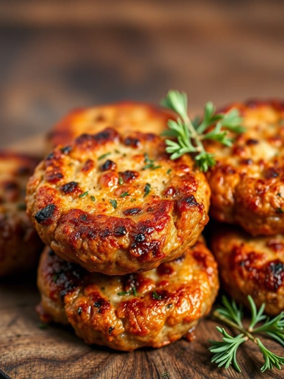 savory pork breakfast sausage