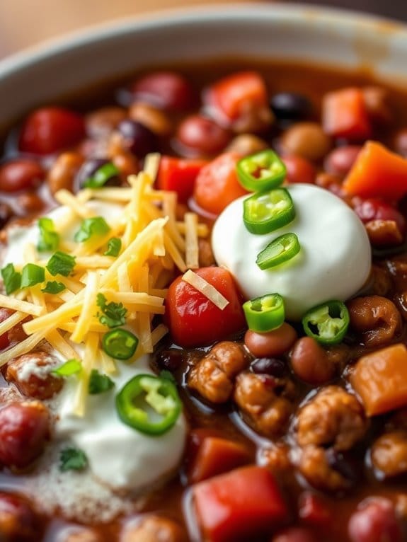 savory pork chili recipe