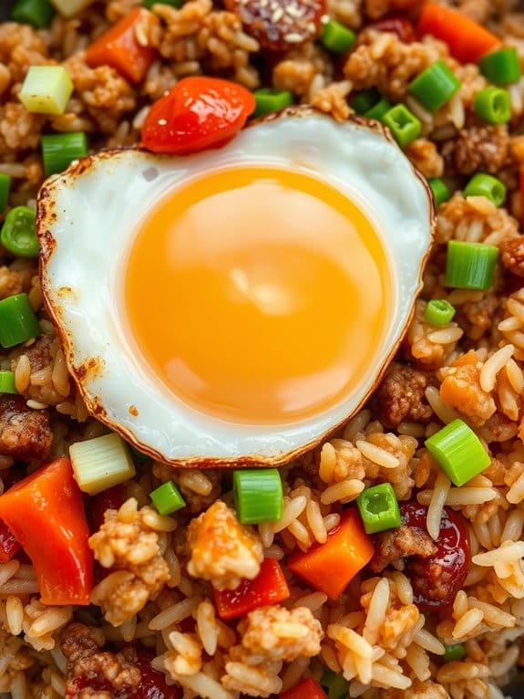 savory pork kimchi dish