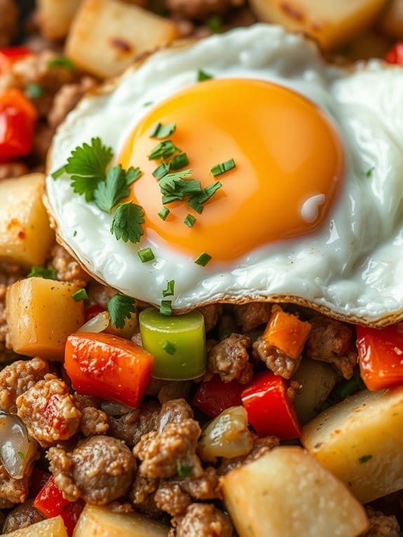 savory pork potato dish