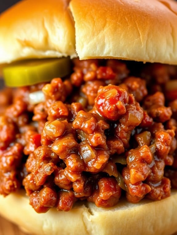 savory pork sandwich delight