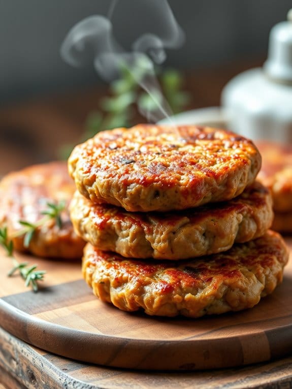 savory pork sausage patties