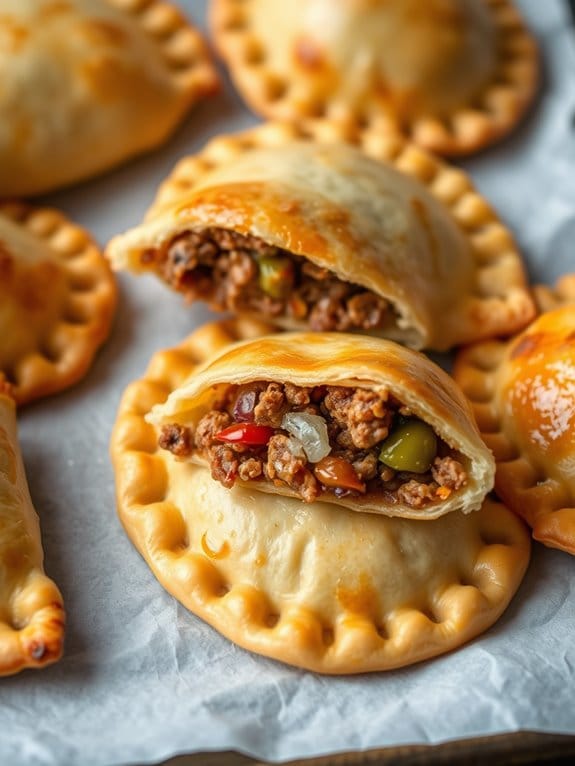 savory stuffed pastry treat