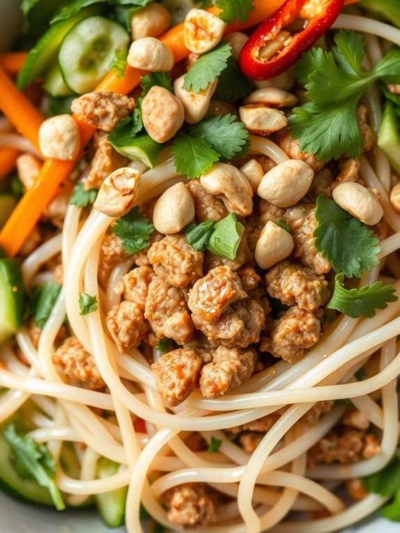 savory vietnamese noodle dish