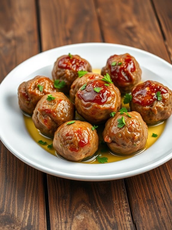 simple and flavorful meatballs