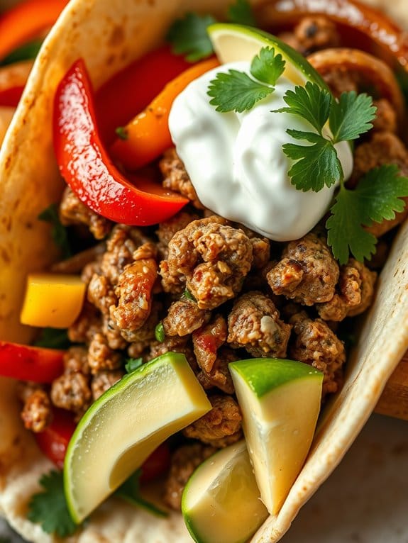 sizzling pork fajitas recipe