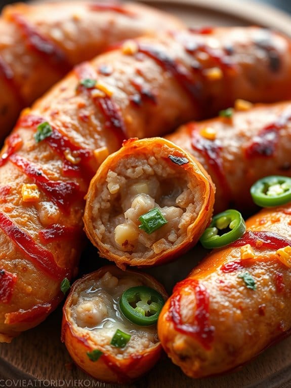 spicy cheddar sausage blend