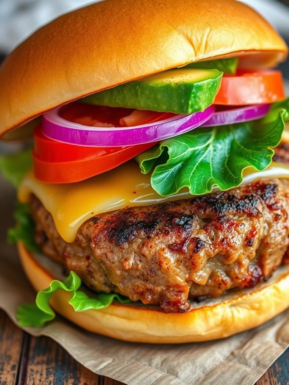 spicy chipotle pork patties