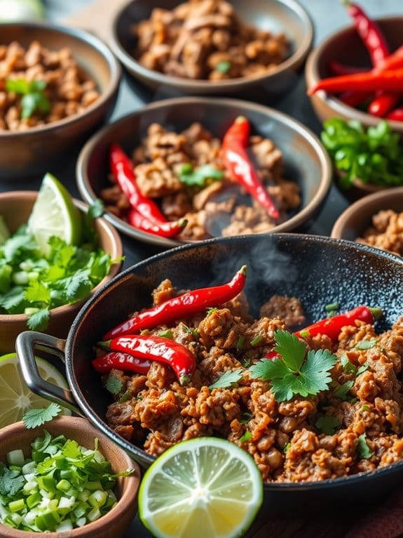 spicy ground pork dishes