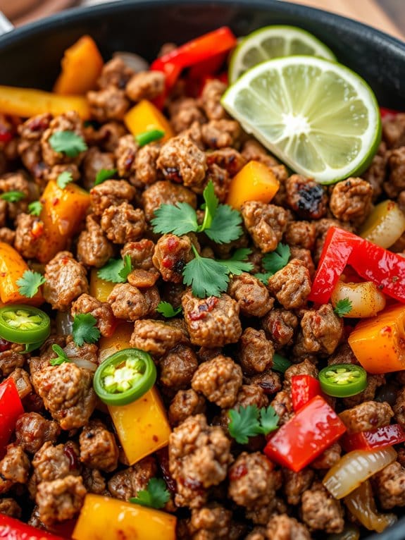spicy mexican ground pork recipes