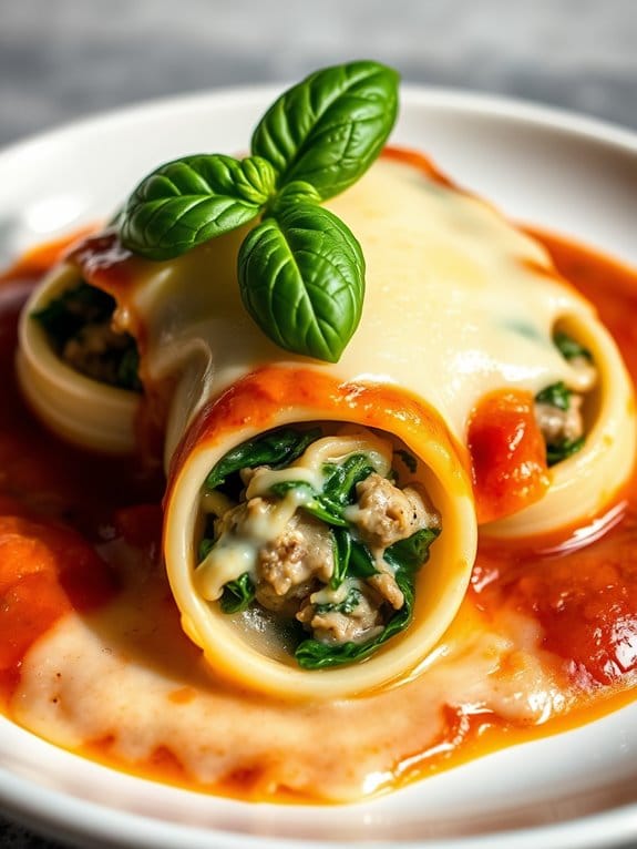 stuffed pasta with pork