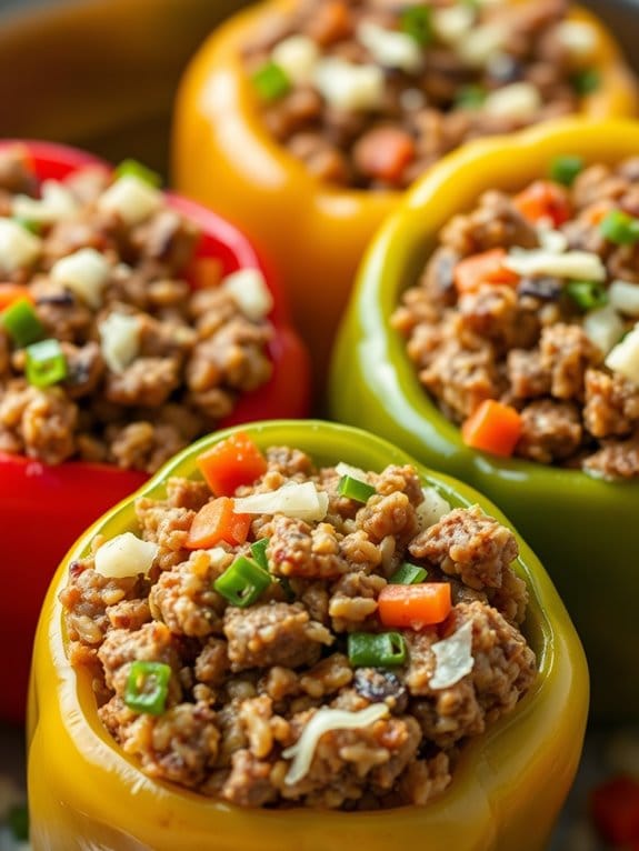 stuffed peppers with beef