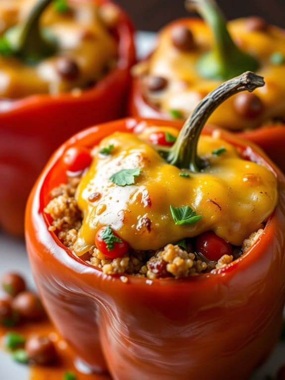 stuffed peppers with quinoa