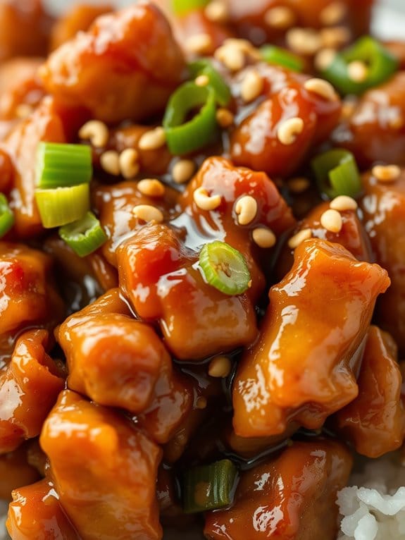 sweet and savory pork