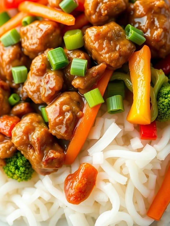 sweet and savory stir fry