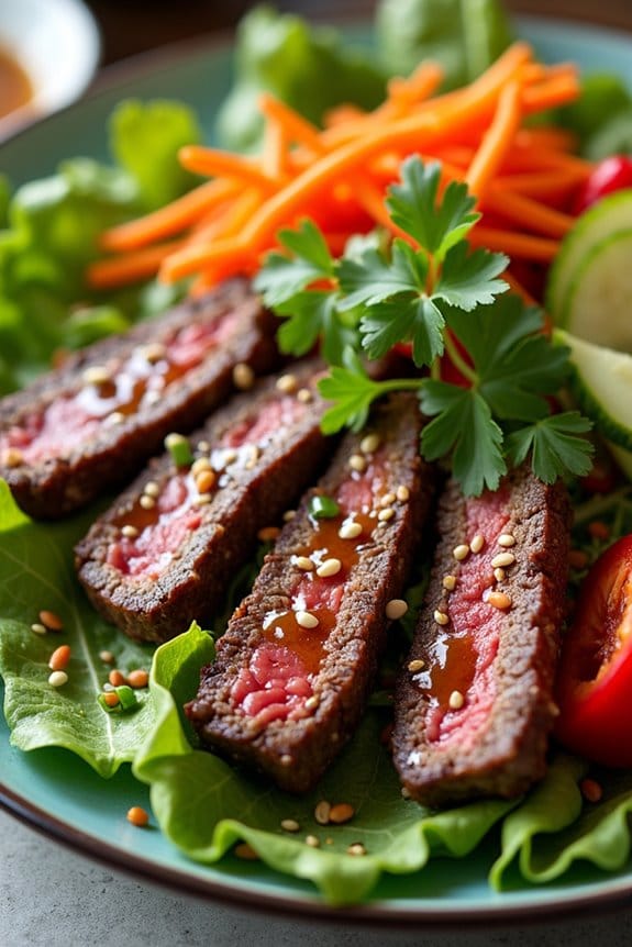 asian inspired steak salad recipe