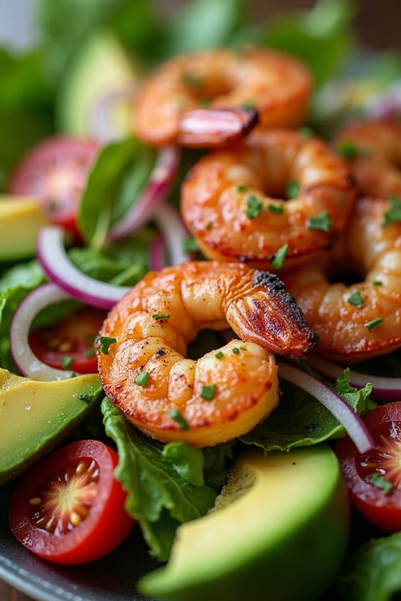 avocado shrimp salad delight