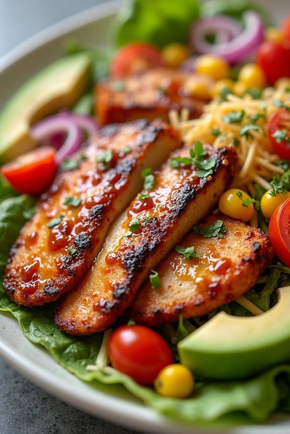 bbq chicken salad recipe
