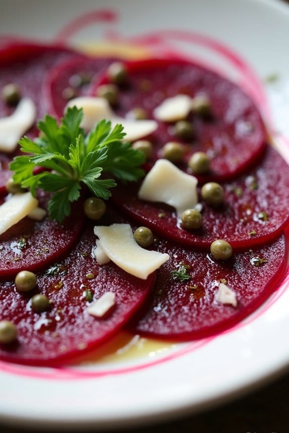 beet carpaccio for any occasion
