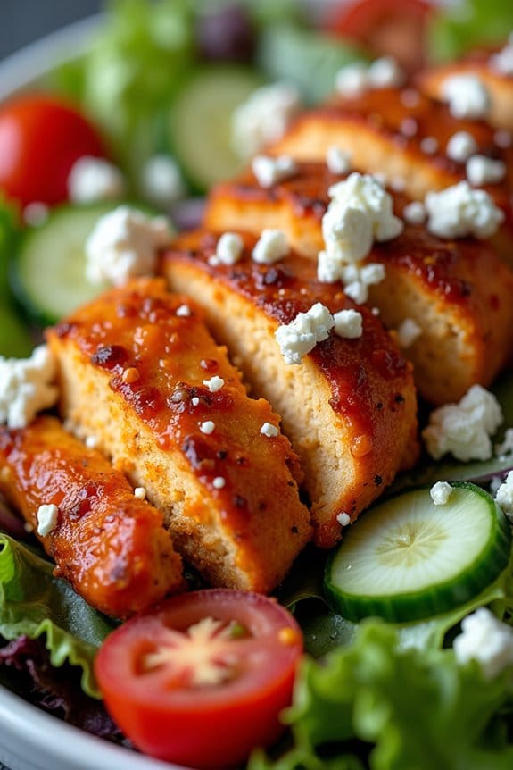 buffalo chicken salad delight