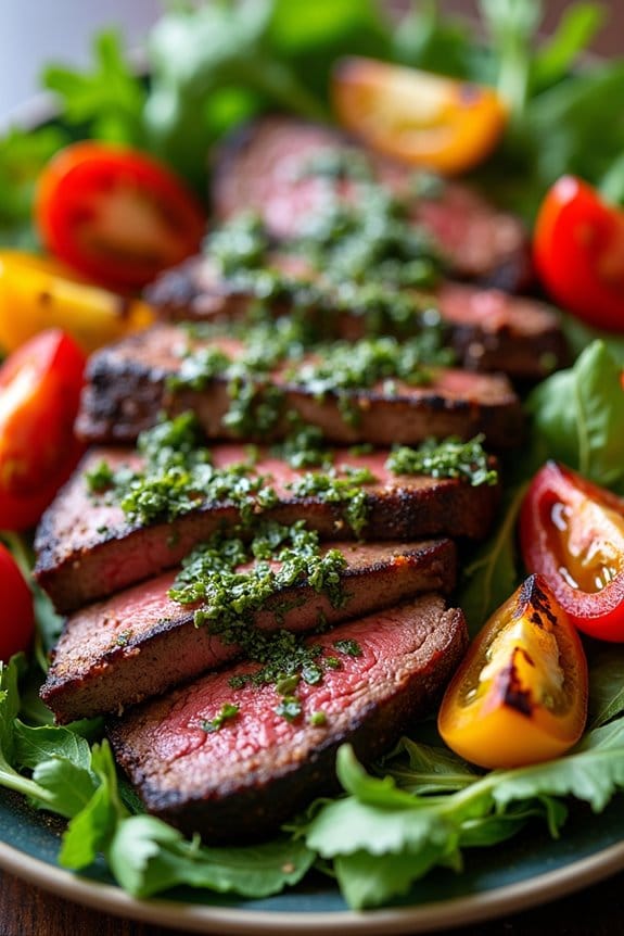 chimichurri steak salad recipe