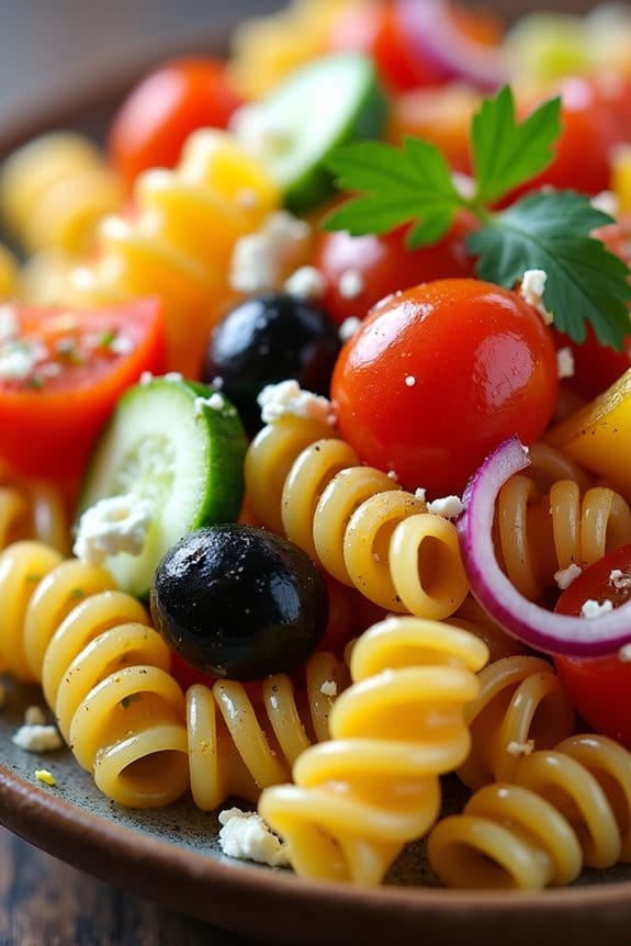 colorful pasta salad recipe