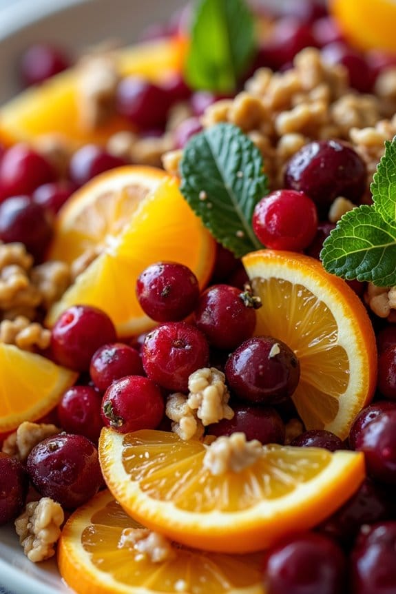 cranberry orange salad delight